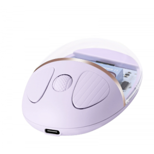 透明无线蓝牙鼠标充电静音平板笔记本办公家用2.4G无线鼠标