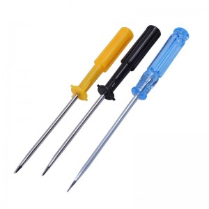 螺丝刀手动透明柄小型十字一字水晶起子一字改锥迷你螺丝刀工具